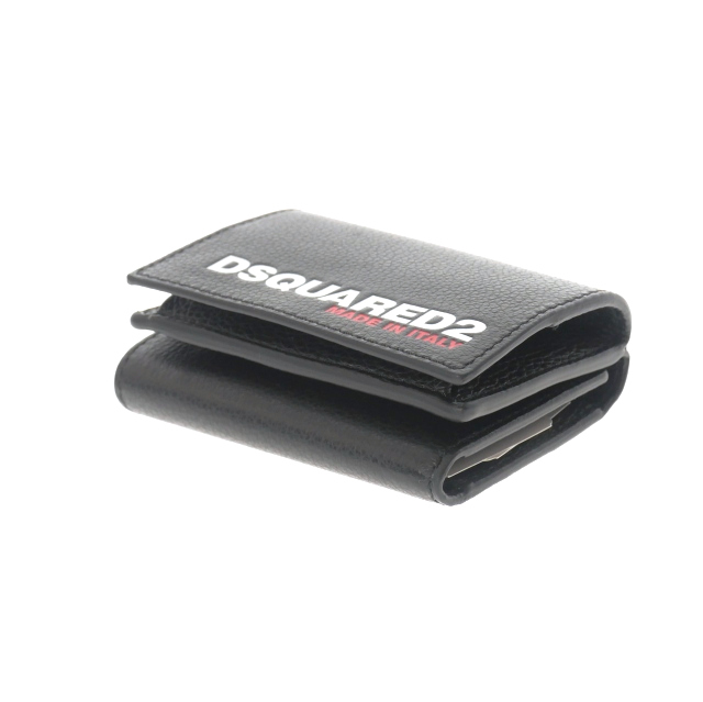 未使用品 ディースクエアード DSQUARED2 23AW BOB TRI-FOLD WALLET