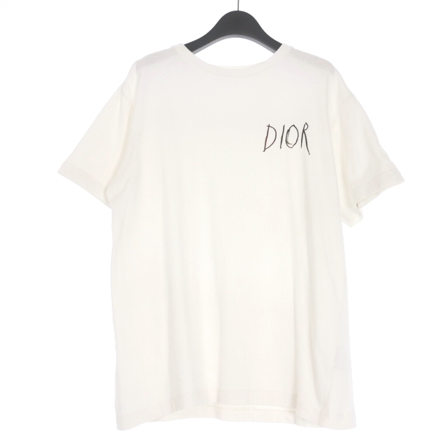 ディオール Dior × Raymond Pettibon 19AW ロゴ刺繍 クルーネック T 