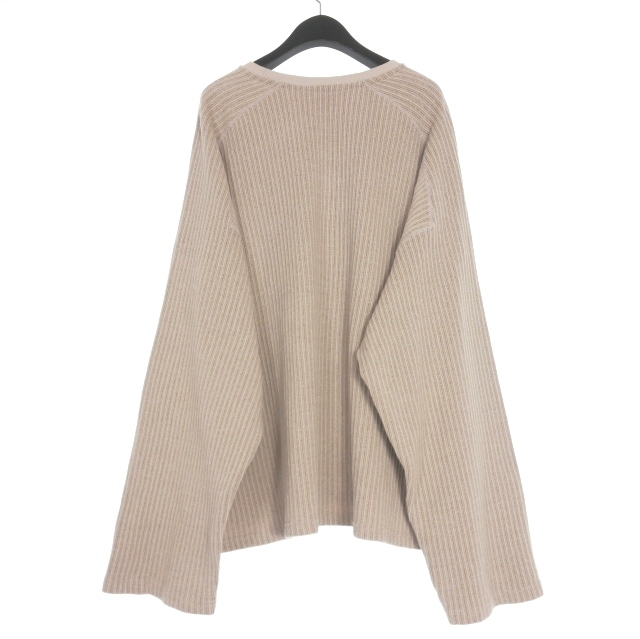 アンセルム ANCELLM 24SS OVER RIB LS T-SHIRT Tシャツ カットソー