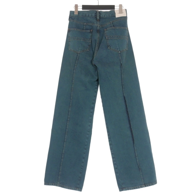 NAMACHEKO ナマチェコ ISIN DENIM ダメージデニムパンツ ブルー 42