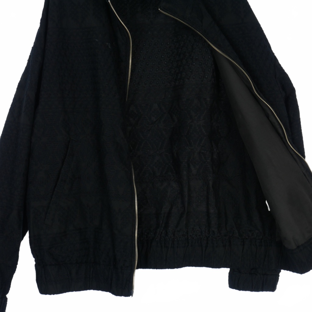 シーオール SEEALL 23SS MINIMAL FLIGHT JACKET ジャガード フライト 