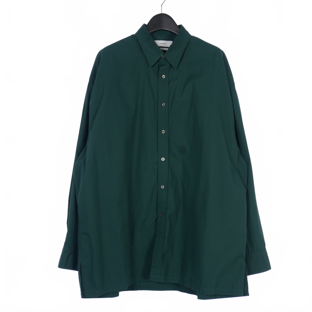 Graphpaper 2023AW長袖シャツ ダークグリーン Graphpaper 2023AW長袖シャツ ダークグリーン Graphpaper レギュラー