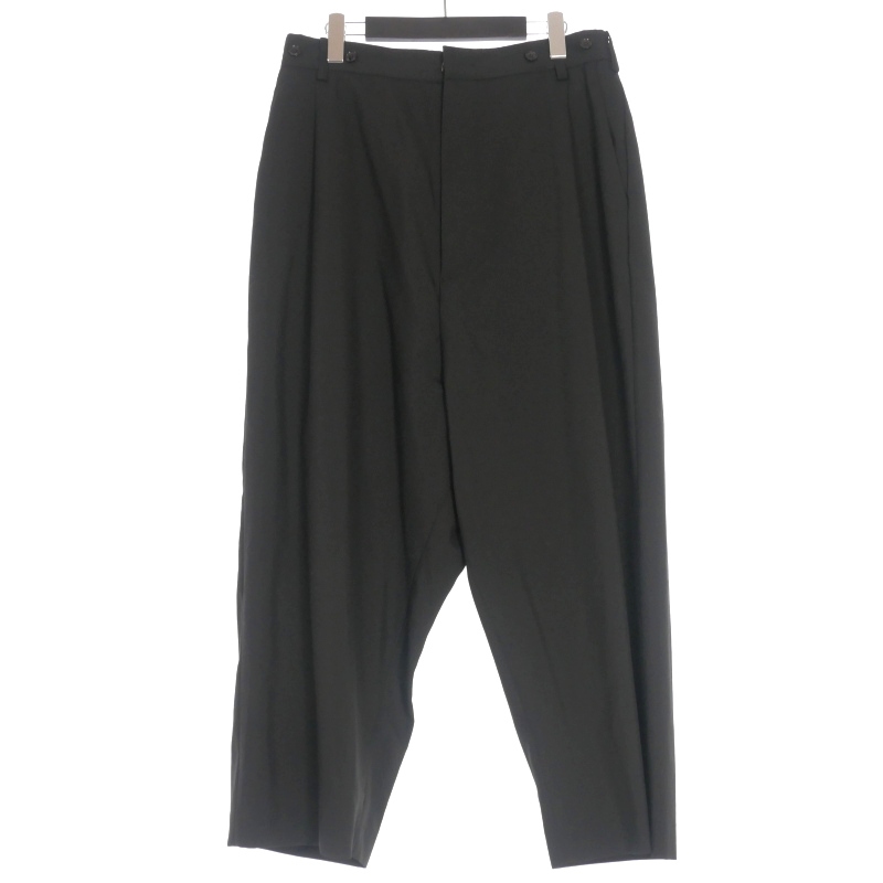 Y's ワイズ ヨウジヤマモト ブラックサルエルパンツ 黒 ワイズ Y's