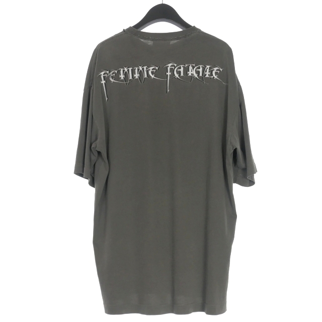バレンシアガ BALENCIAGA 17AW Femme Fatale Tシャツ カットソー 半袖 