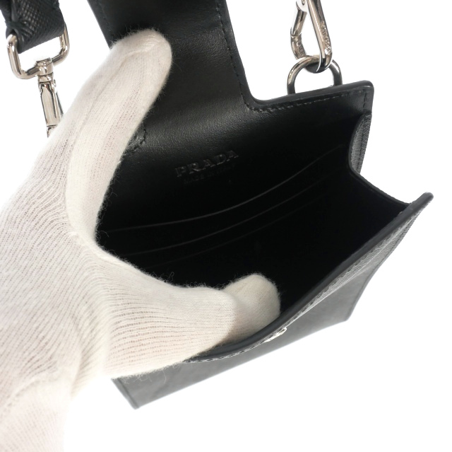 プラダ PRADA レザー ショルダーバッグ スマホショルダー 鞄