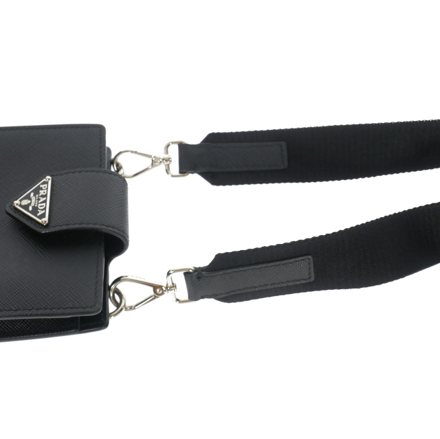 プラダ PRADA レザー ショルダーバッグ スマホショルダー 鞄
