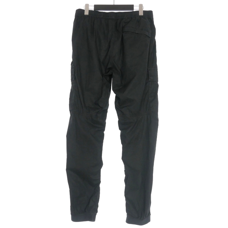 Stone  ブラック カーゴパンツ Stone Island ブラック カーゴパンツ