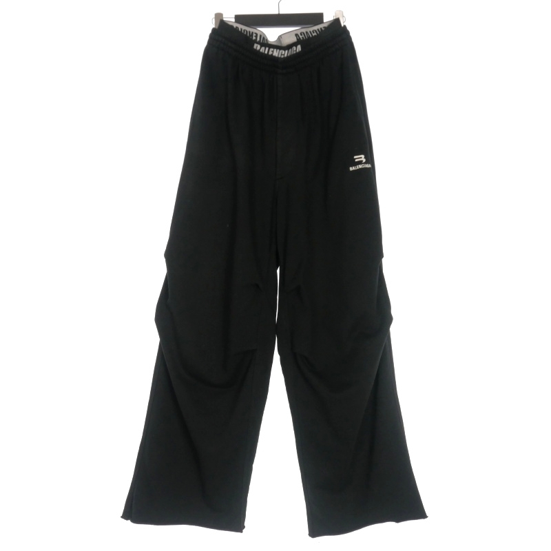 バレンシアガ BALENCIAGA Sporty B ワイドスウェットパンツ XS