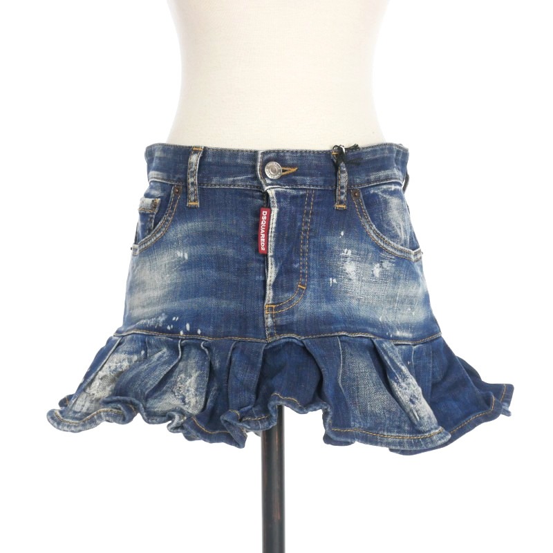 dsquard デニムスカート 定価42000ディースクエアード DSQUARED2