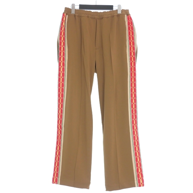 SASQUATCH fabrix レーステープ ストレート トラックパンツ M SASQUATCH fabrix レーステープ ストレート トラックパンツ M