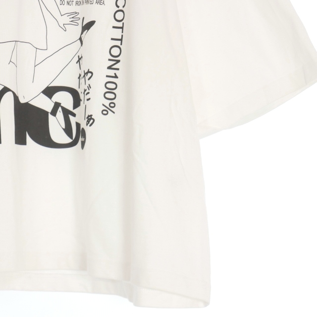 カラー kolor 23SS とんだ林蘭コラボ プリント Tシャツ カットソー