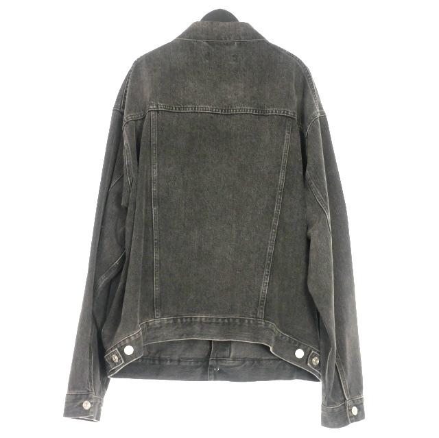 国内正規品 バレンシアガ ロゴ刺繍 ミリタリー シャツ ジャケット BALENCIAGA (バレンシアガ) 22AW M-65 ロゴ刺繍 ミリタリー