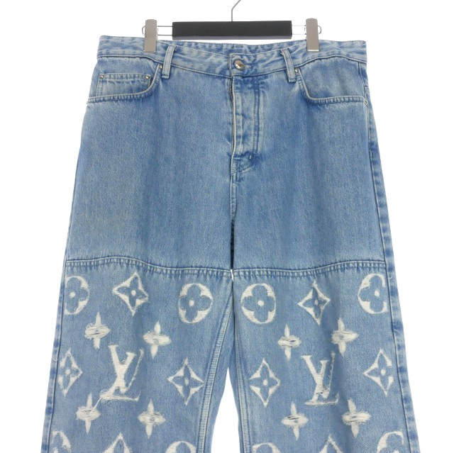 ルイヴィトン LOUIS VUITTON 25SS モノグラムスケートデニムパンツ 