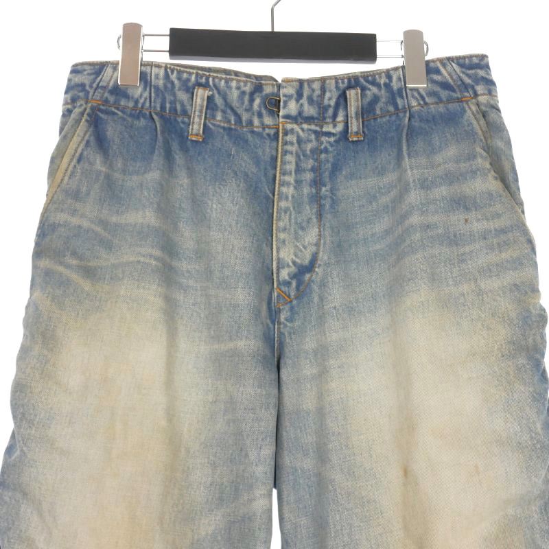 カラー kolor BEACON 22AW PACKERING PANT パッカリングデニム