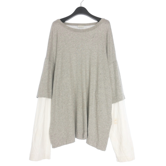 Dries Van Noten オーバーサイズ 長袖シャツ ホワイト DRIES VAN