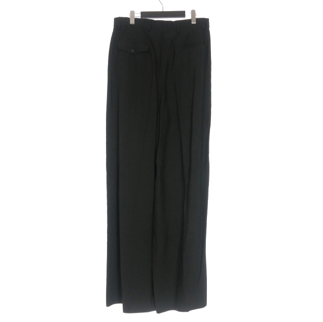 ANN DEMEULEMEESTER ワイドスラックスパンツ アンドゥムルメステールのワイドレッグパンツ | HUES 福岡