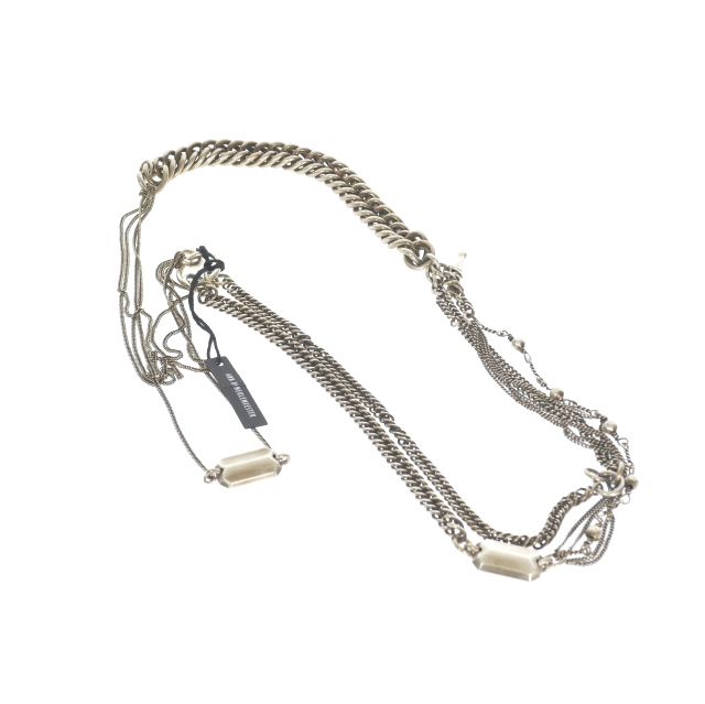 ANN DEMEULEMEESTER チェーンネックレス ANN DEMEULEMEESTER チェーンネックレス アンドゥムルメステール