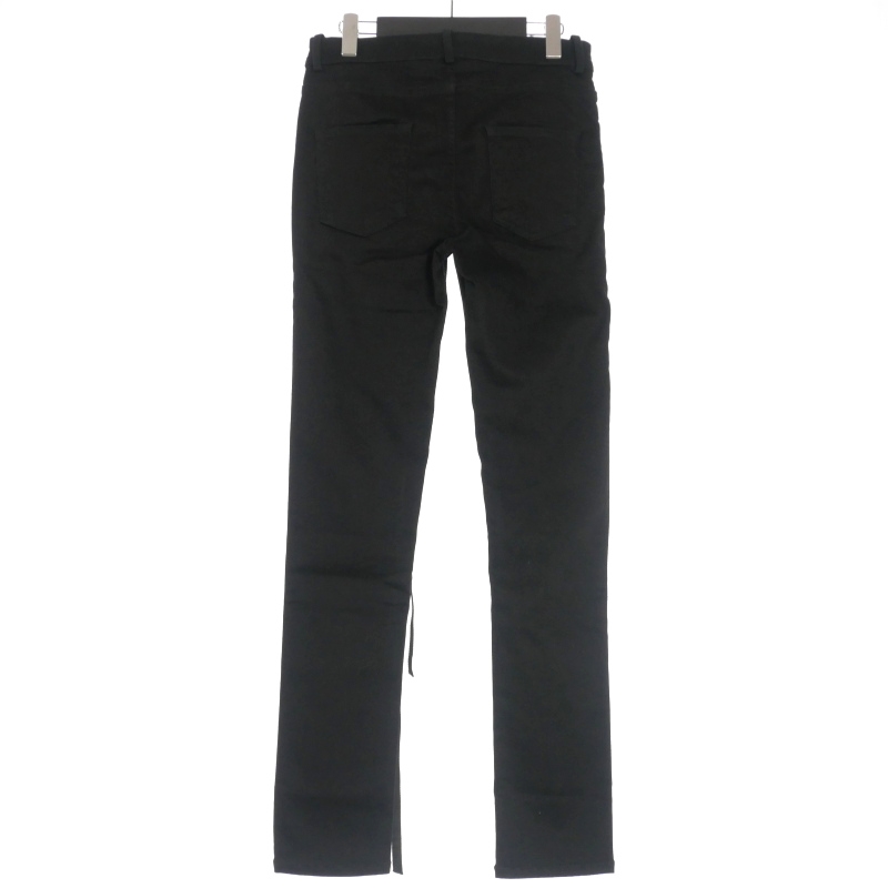 アンドゥムルメステール　イージーパンツ　ドローコード　レーヨン　黒　40 アンドゥムルメステール イージーパンツ ドローコード レーヨン