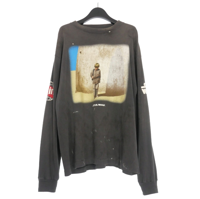 セントマイケル SAINTMICHAEL × STAR WARS 25SS SW_LS TEE DARTHVADER