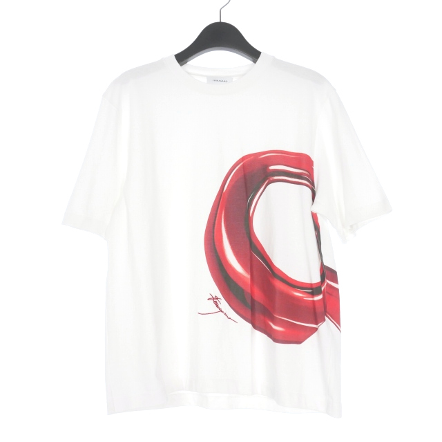 サルヴァトーレフェラガモ Salvatore Ferragamo 24AW プリントTシャツ 