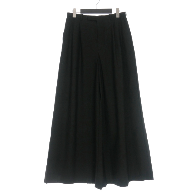 LAD MUSICIAN ワイドスラックス サイズ44 テーパード 黒 LAD MUSICIAN - Gather Wide Slacks | fakejam