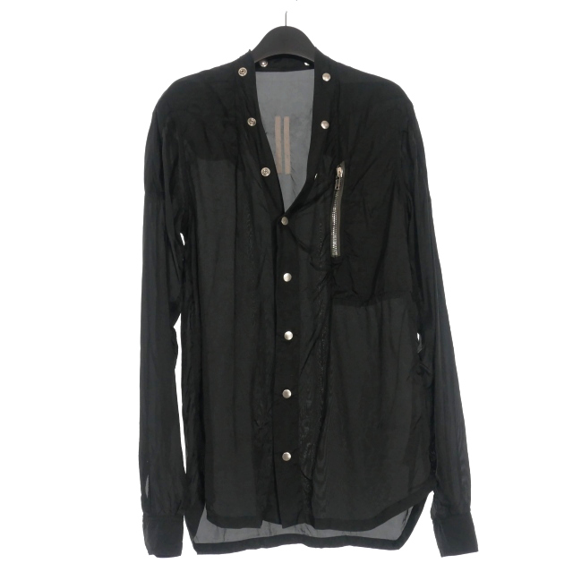 リックオウエンス Rick Owens 21SS LARRY SHIRT ラリーシャツ 長袖 38 