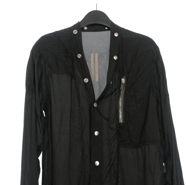 リックオウエンス Rick Owens 21SS LARRY SHIRT ラリーシャツ 長袖 38