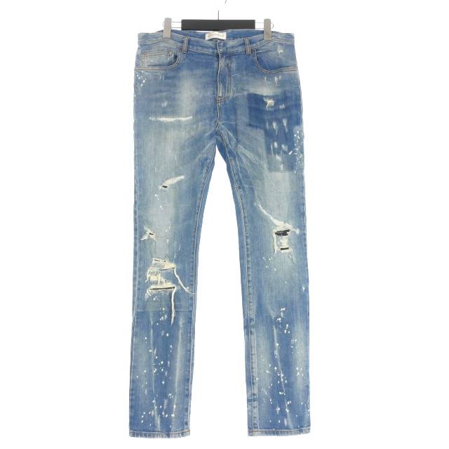 フェイスコネクション FAITH CONNEXION Destroyed Slim Jean 