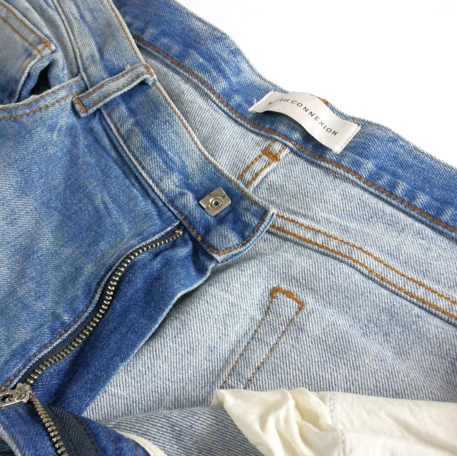 フェイスコネクション FAITH CONNEXION Destroyed Slim Jean 