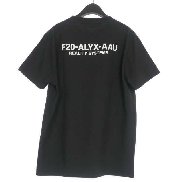 アリクス ALYX ロゴプリント ショートスリーブ クルーネック Tシャツ  