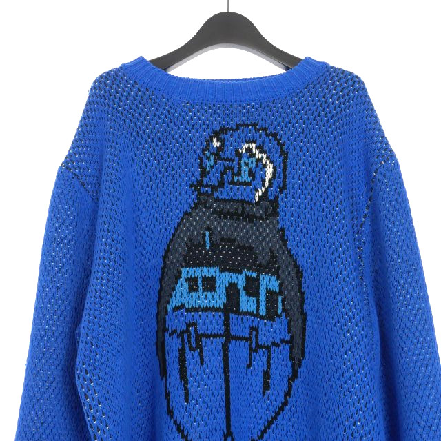 OLD CROW グラフィックニット 未使用品 シンヤコズカ SHINYA KOZUKA 25AW Baggy And