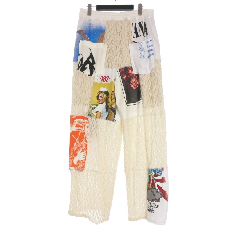 【激レア】KIDILL25ss レースパンツLACE PANTS 未使用品 キディル KIDILL 25SS LACE PANTS レースパンツ スラックス