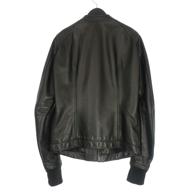 リックオウエンス Rick Owens 14AW インターシャ レザー ジャケット 