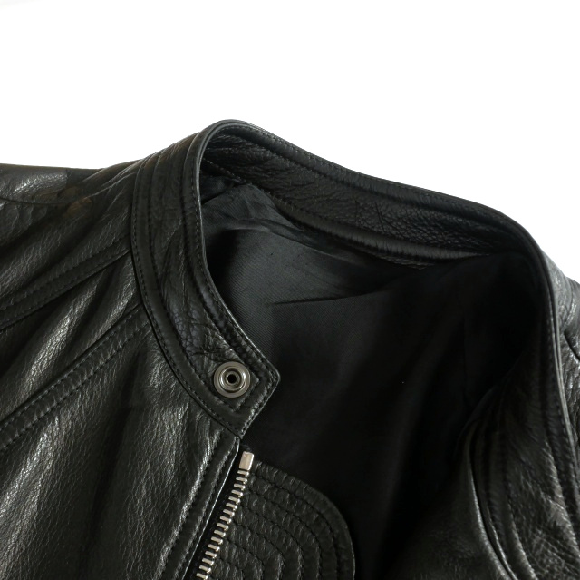 リックオウエンス Rick Owens 14AW インターシャ レザー ジャケット