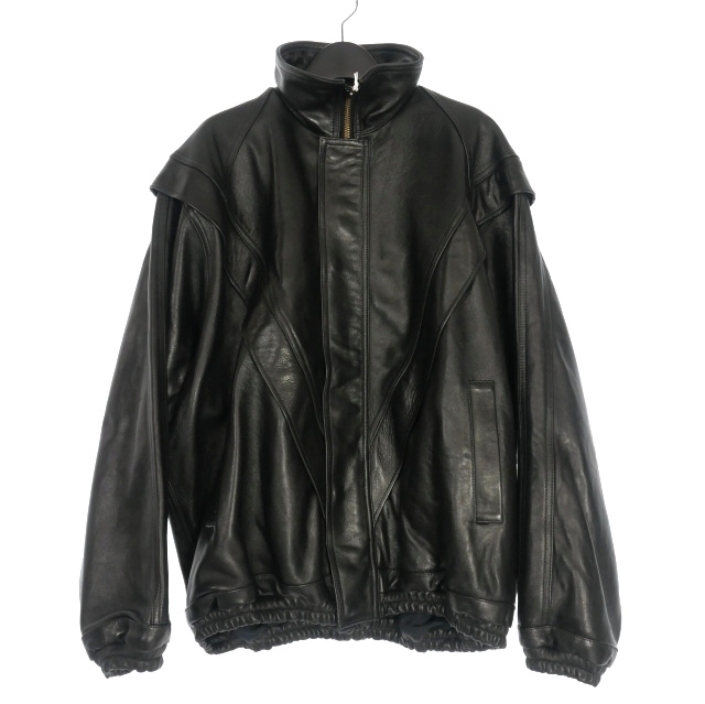未使用品 ダブレット doublet 24AW LEATHER TRACK JACKET レザー 