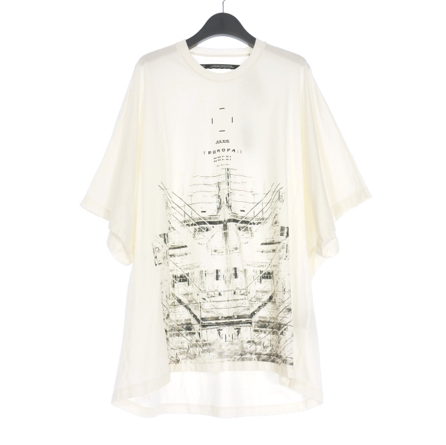 ユリウス JULIUS 25SS Europa Graphic Oversized T-Shirt グラフィック 
