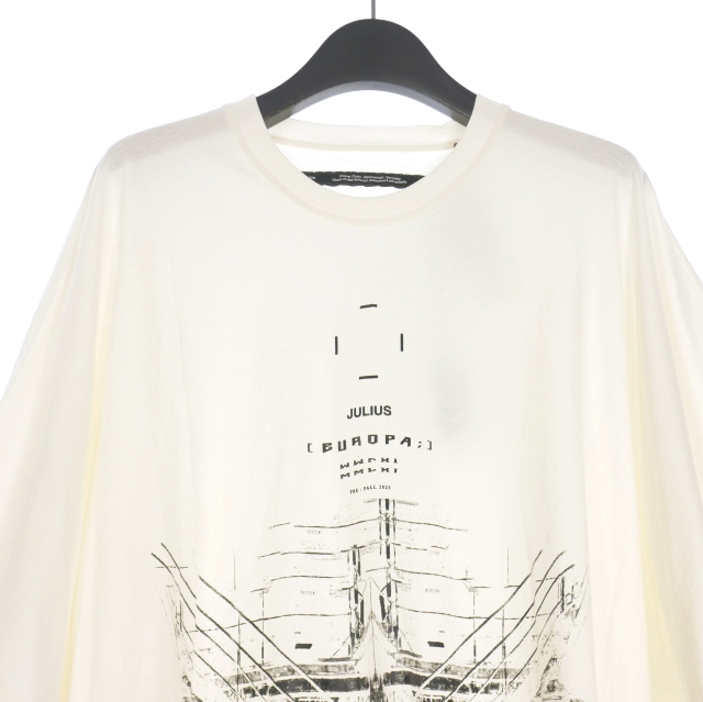 ユリウス JULIUS 25SS Europa Graphic Oversized T-Shirt グラフィック 