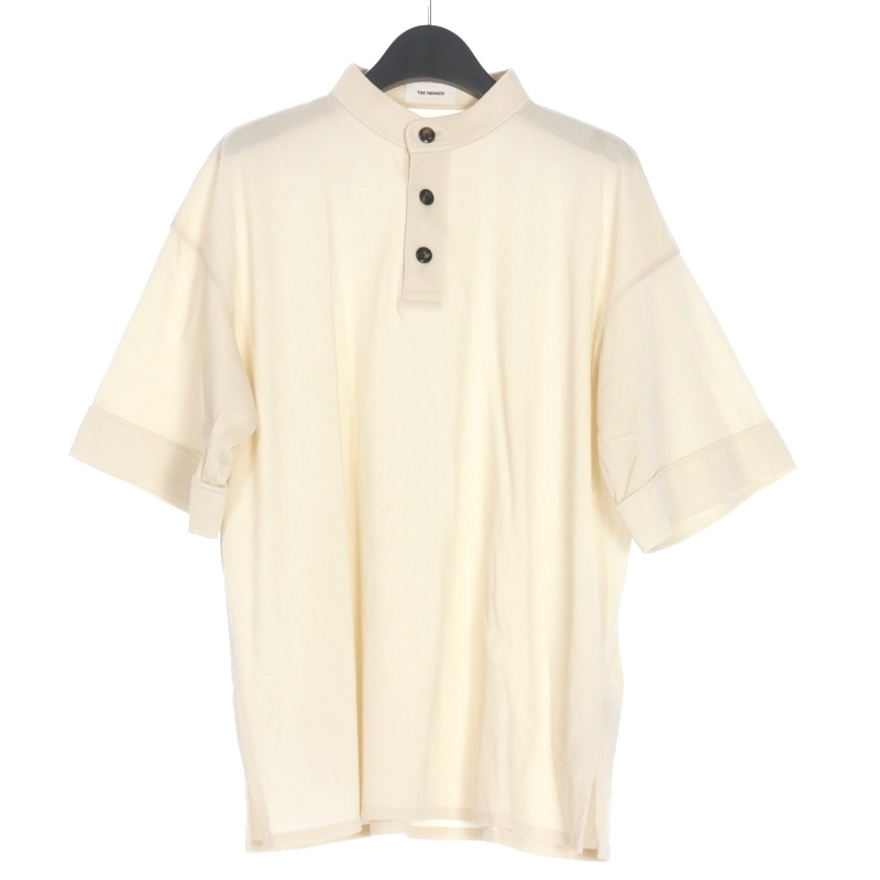 ザ リラクス THE RERACS 23SS ショートスリーブバンドカラーポロシャツ 