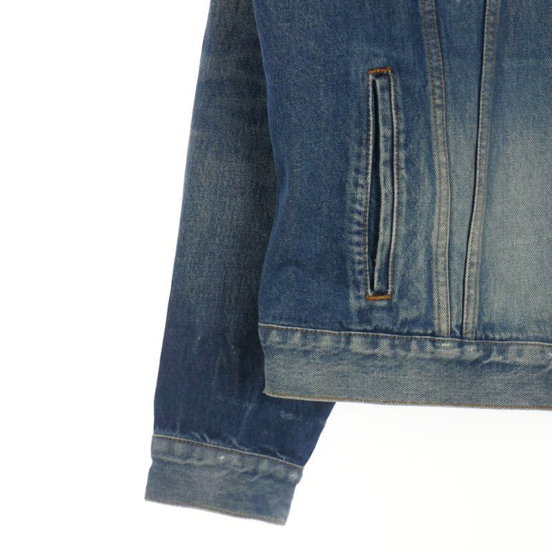 バレンシアガ BALENCIAGA 20SS ネックロゴ 刺繍 デニムジャケット