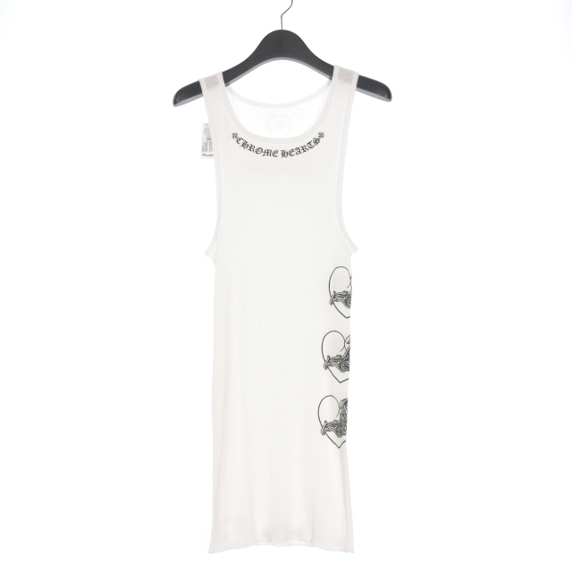 クロムハーツ CHROME HEARTS Love You リブタンクトップ カットソー M 