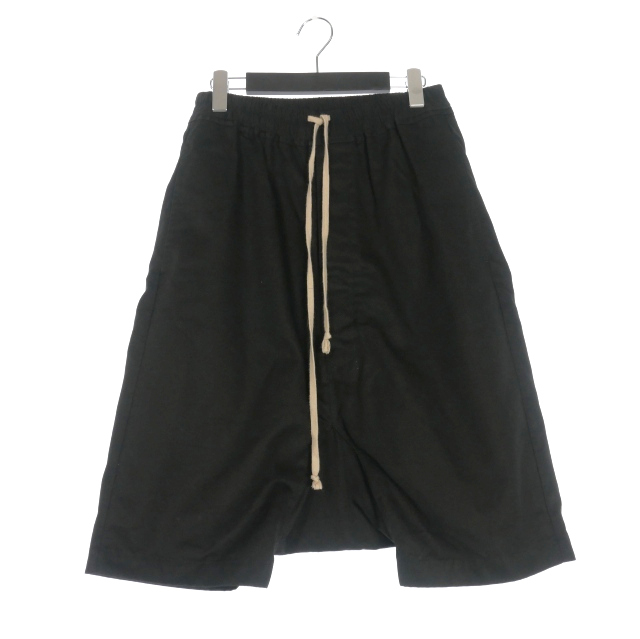 RICK OWENS リックオウエンスDRKSHDW PODS ポッズ DRAWSTRING PODS BLACK - RICK OWENS DRKSHDW(リック オウエンス
