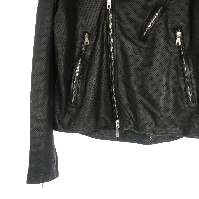 未使用品 ジョルジオブラット GIORGIO BRATO 24SS パンチングレザー  