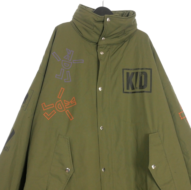 未使用品 キディル KIDILL 23AW MODS COAT MULTI PRINT プリント