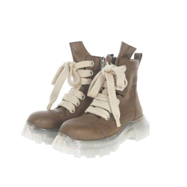 リックオウエンス Rick Owens JUMBOLACED LACEUP BOZO TRACTOR 