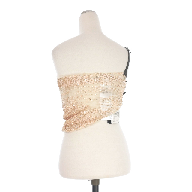 Dsquared2　ディースクエアード　スパンコール　スウェット　トレーナー　L 未使用品 ディースクエアード DSQUARED2 23AW Halter Embroidered Top