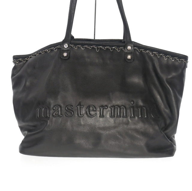 マスターマインド mastermind JAPAN スカルエンボス レザー トート