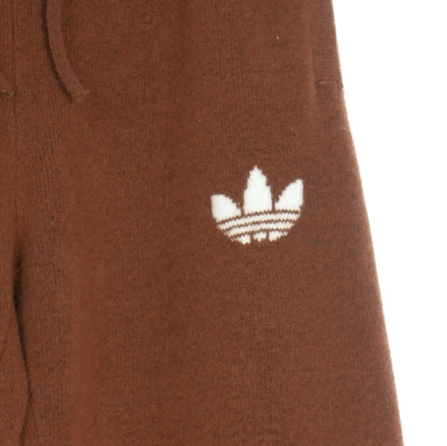 adidas ブラウン ニットパンツ アディダス adidas Originals アスレチック デプト ニットパンツ