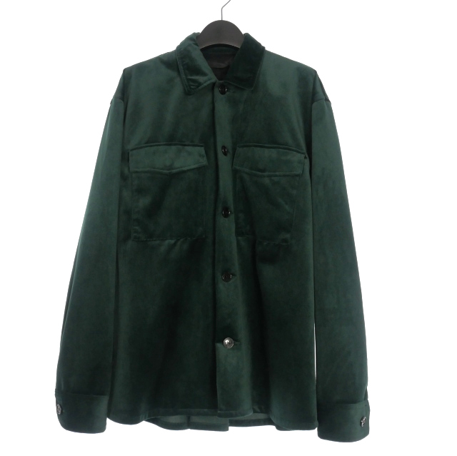 未使用品 ユハ JUHA 25AW LUSTROUS CORDUROY SHIRT JACKET シャツ  