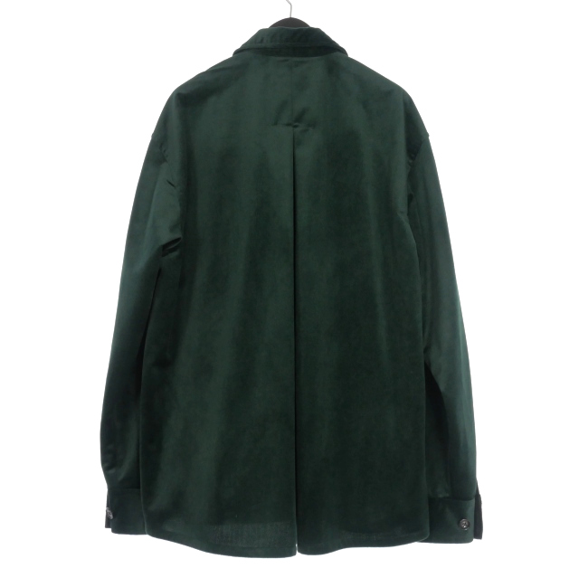 未使用品 ユハ JUHA 25AW LUSTROUS CORDUROY SHIRT JACKET シャツ  