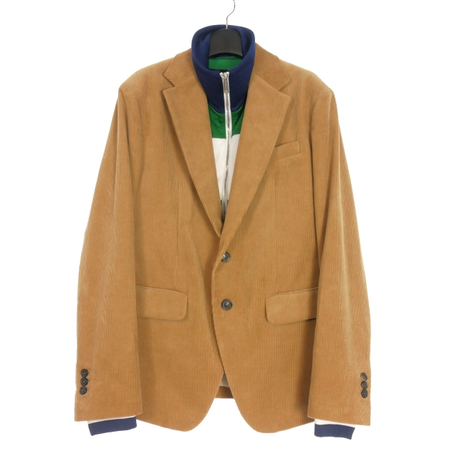 ディースクエアード DSQUARED2 23AW Track London Cord Jacket  